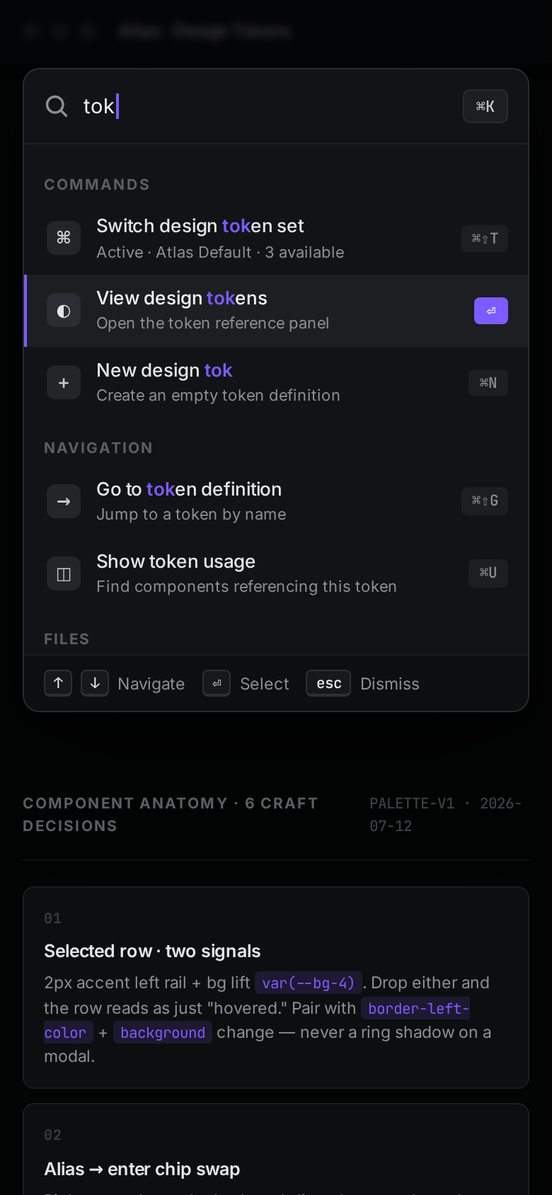 Command Palette — Keyboard-First Utility mobile