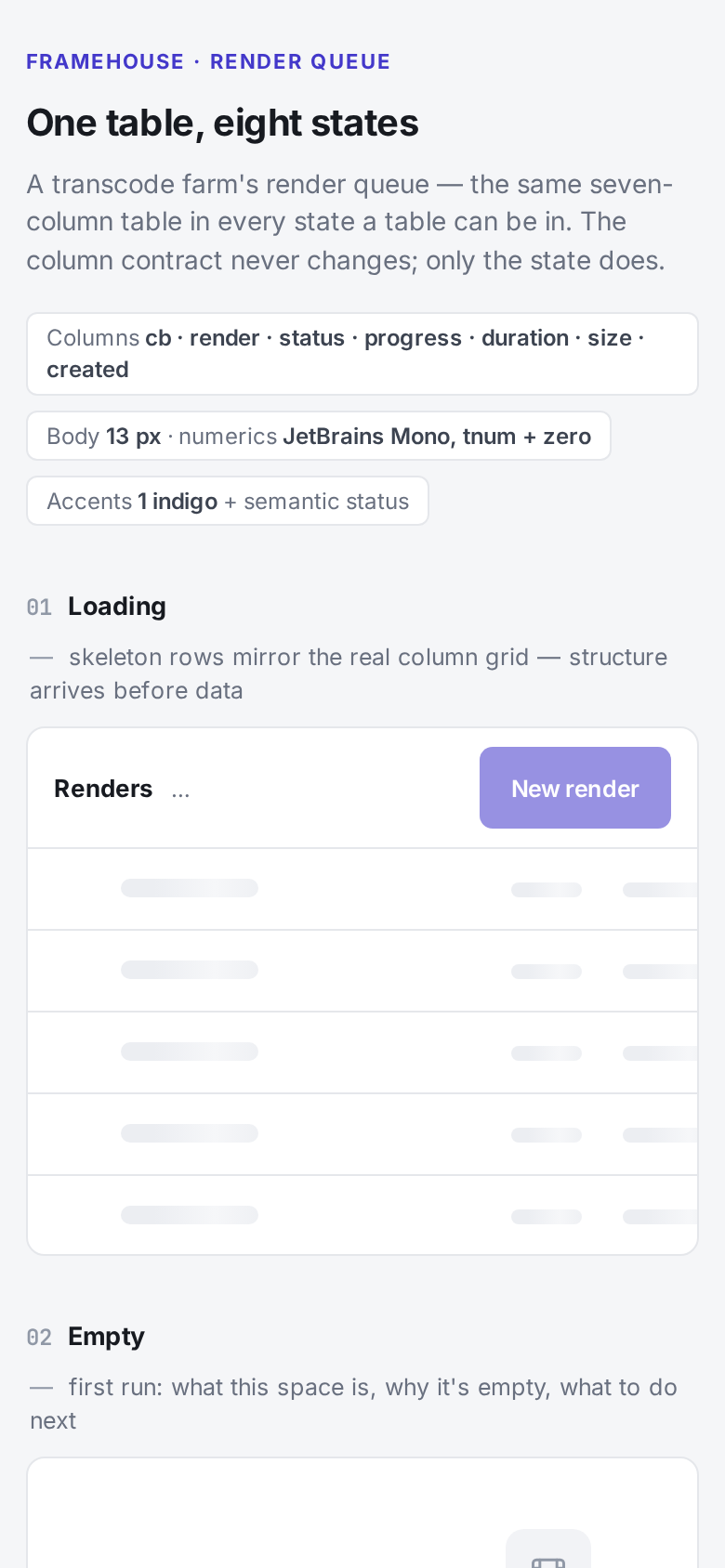 8 States v2 / Render Queue mobile