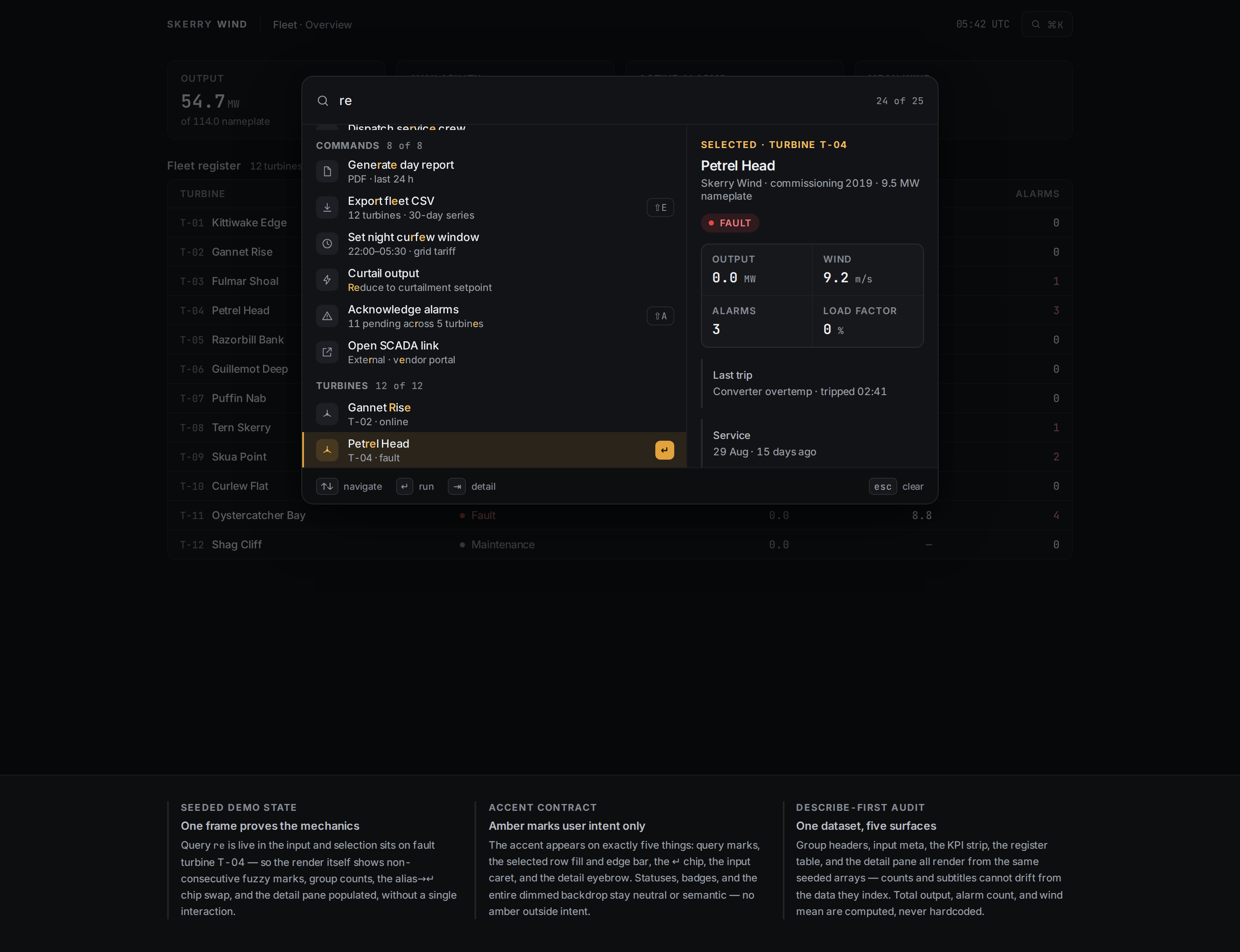 Command Palette v4 — Two-Pane Detail ⌘K desktop